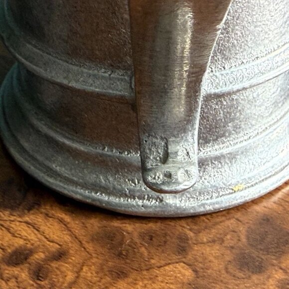 Vintage Wilton RWP Pewter Glass Mug Holder Set of 2 - Picture 6 of 11